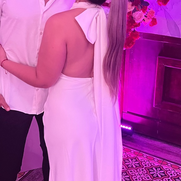 X REVOLVE EVIANNA SATIN GOWN - Picture 8 of 8